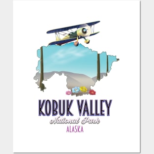 Kobuk Valley Alaska Map Posters and Art